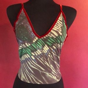 Voyage passion designer Print top